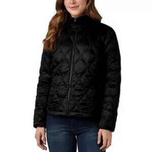 NWT 32 Degrees Women's Onion Quilted Packable Down Jacket Black S
